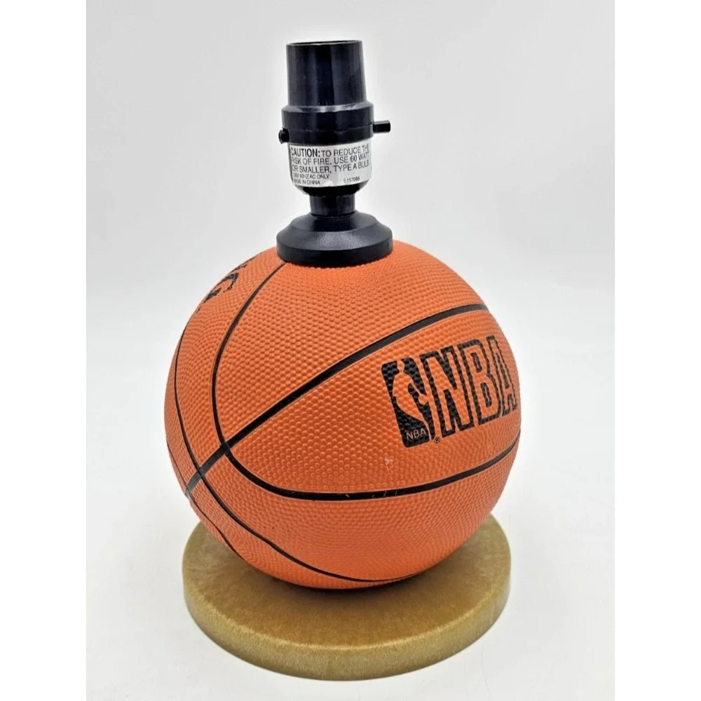 Basketball Lamp Spalding NBA Light Preowned 85in Cord Sports Decor No Shade